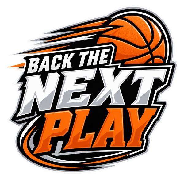 Back The Next Play basketball fundraiser logo